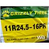 Image 4 : (8) GRIZZLY 11R24.5 TRUCK TIRES