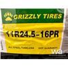 Image 4 : (8) GRIZZLY 11R24.5 TRUCK TIRES
