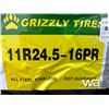 Image 4 : (6) GRIZZLY 11R24.5 TRUCK TIRES