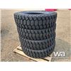 Image 2 : (4) GRIZZLY 11R24.5 TIRES