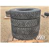 Image 3 : (4) BRIDGESTONE 11R24.5 TIRES