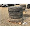 Image 2 : (4) BRIDGESTONE 11R24.5 DRIVE  TIRES