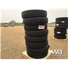 Image 2 : (8) KAPSEN 11R22.5 TRUCK TIRES