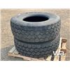 Image 3 : (2) TOYO 385/65R22.5 STEER TIRES