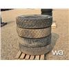 Image 2 : (4) QUANTITY OF 11R22.5 TIRES