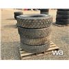 Image 3 : (4) QUANTITY OF 11R22.5 TIRES
