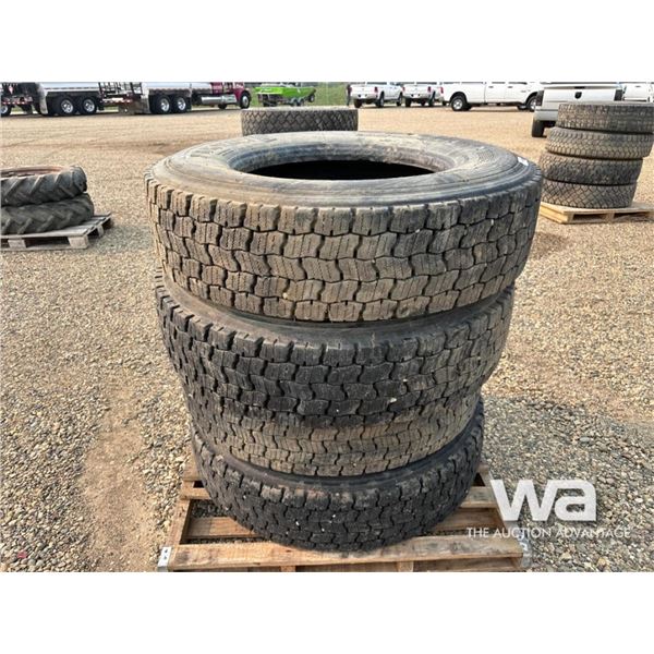 (4) QUANTITY OF 295/75R22.5 TIRES