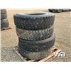 Image 3 : (4) QUANTITY OF 295/75R22.5 TIRES