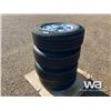 Image 3 : (4) MICHELIN LTX A/T 265/70R18 TIRES & RIMS
