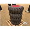 Image 3 : (4) BEAVER SKS-1 12X16.5 SKID STEER  TIRES