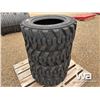 Image 3 : (4) BEAVER SKS-1 10-16.5 SKID STEER  TIRES