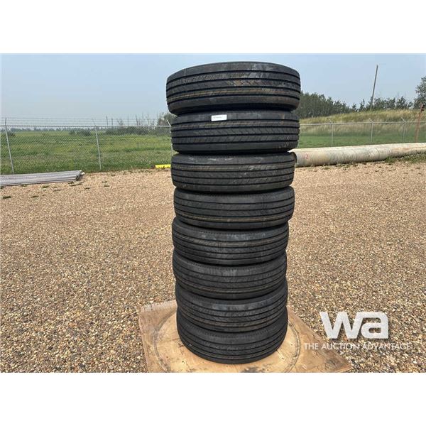 (8) DOUBLESTAR DSRT81 235/80R16 TIRES