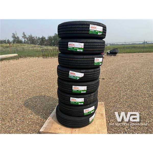 (8) DOUBLESTAR DSRT81 235/80R16 TIRES