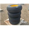 Image 2 : (4) TREADURA 11L-15 IMPLEMENT TIRES & RIMS