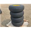 Image 4 : (4) TREADURA 11L-15 IMPLEMENT TIRES & RIMS