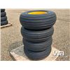 Image 4 : (4) TREADURA 11L-15 IMPLEMENT TIRES & RIMS