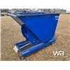 Image 4 : VESTIL BLUE SKID STEER TIPPER BIN