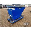 Image 2 : VESTIL BLUE SKID STEER TIPPER BIN