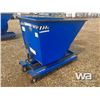 Image 2 : VESTIL BLUE SKID STEER TIPPER BIN