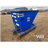 Image 2 : VESTIL BLUE SKID STEER TIPPER BIN