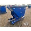 Image 4 : VESTIL BLUE SKID STEER TIPPER BIN