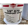Image 5 : (2) 60 FT. 3/8 GRADE TRANSPORT CHAIN PAIL
