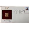 Image 1 : Christmas 1986 Madonna and Child Gold Stamp Replica First Day Cover