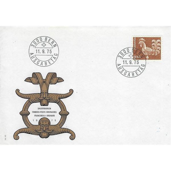 Swiss - First Day Cover - 1975