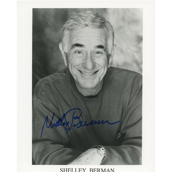 Shelley Berman signed photo