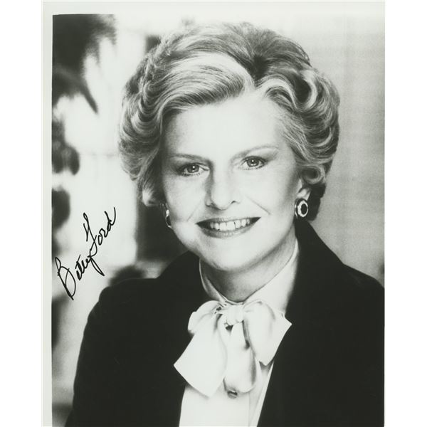 Betty Ford signed photo