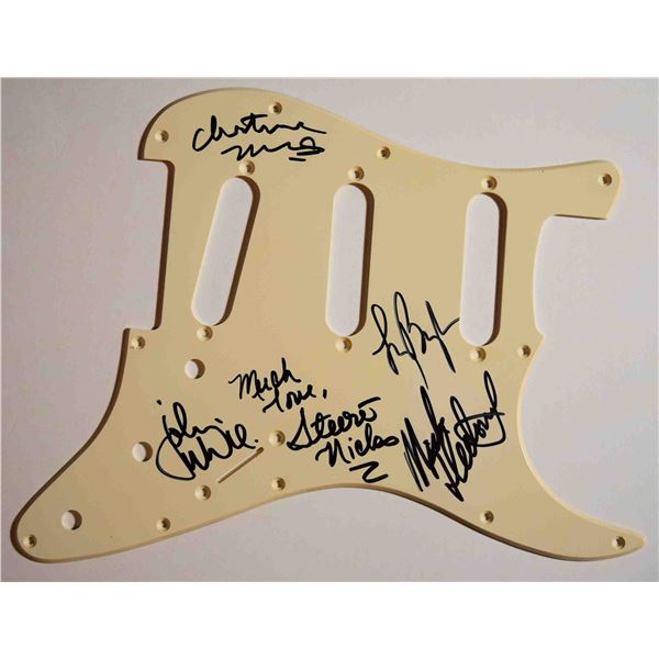 Fleetwood Mac signed pickguard