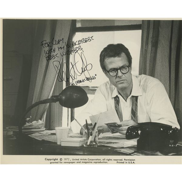 Robert Culp signed movie photo