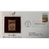 Image 1 : Coral Reefs Brain Coral, US Virgin Islands Gold Stamp Replica Fist Day Cover