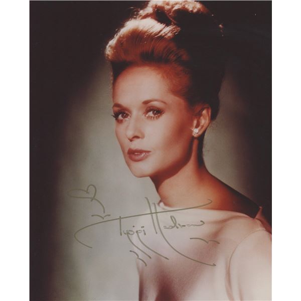 Tippi Hedren signed photo