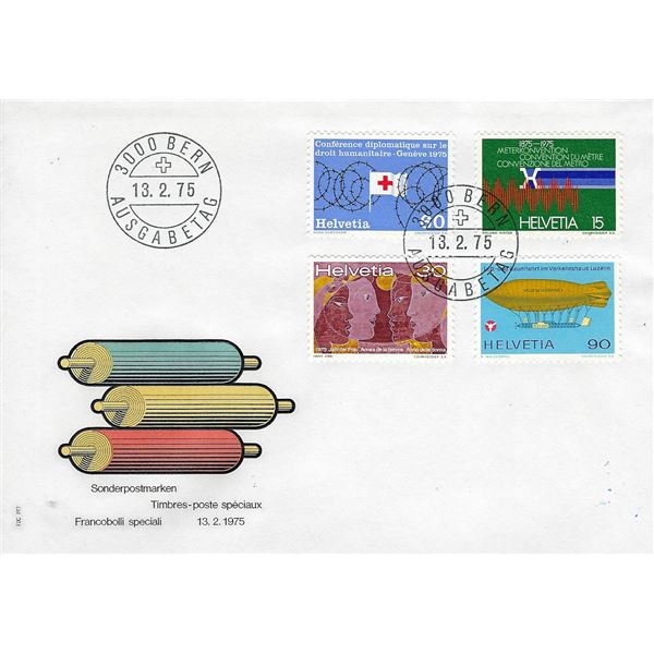 Swiss - First Day Cover - 1975