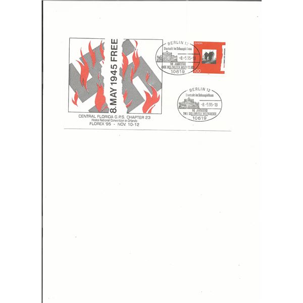 VE Day 50th Anniversary - First Day Cover - Berlin - May 8th 1995