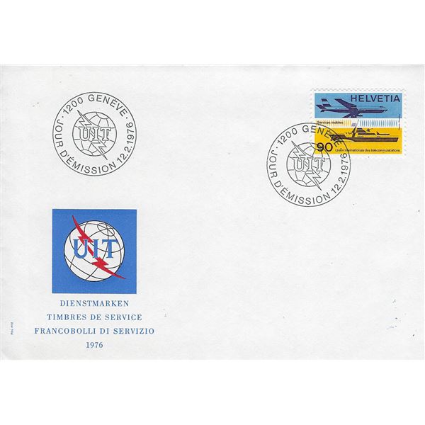 Swiss - First Day Cover - 1976