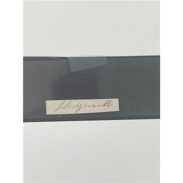 American Civil War Officer John Sedgwick original signature