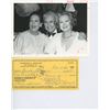 Image 1 : Dorothy Lamour signed check