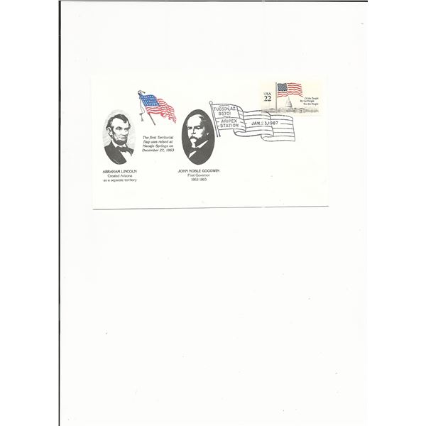 Abraham Lincoln - John Noble Goodwin - Show Cover - 1987