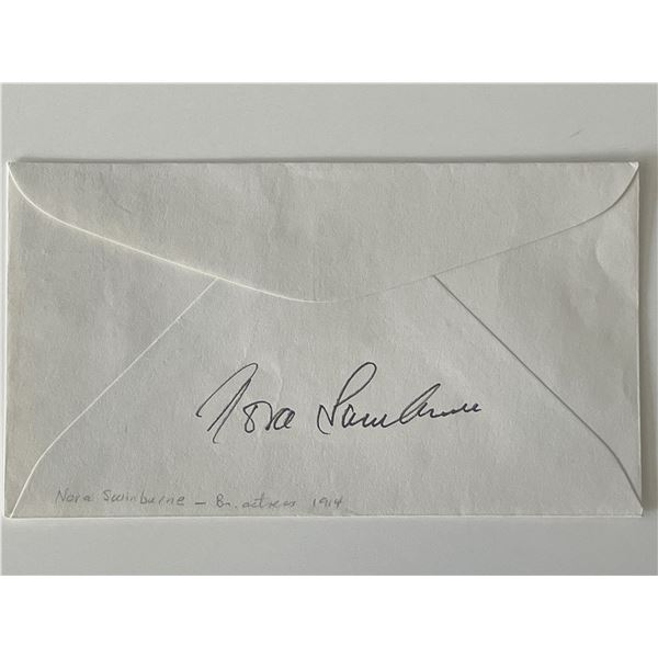 British actress Nora Swinburne signed cover