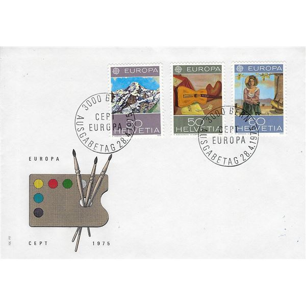 Swiss - First Day Cover - 1975