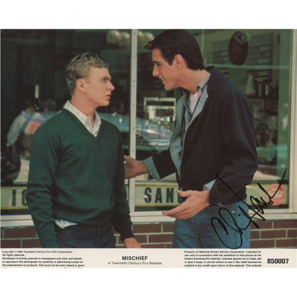 Mischief signed movie photo