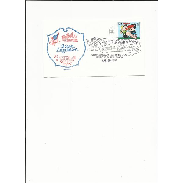 Celebrating Classic Comics - Chicago Stamp Expo - First Day Cover - 1996