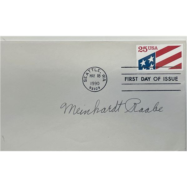 Meinhardt Raabe signed cover