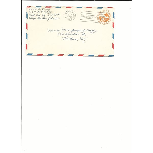 Tallahassee, FLA - First Day Cover - 1943