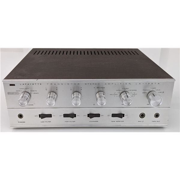 Lafayette LA-125TA Transistor Stereo Amplifier
