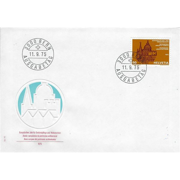 Swiss - First Day Cover - 1975