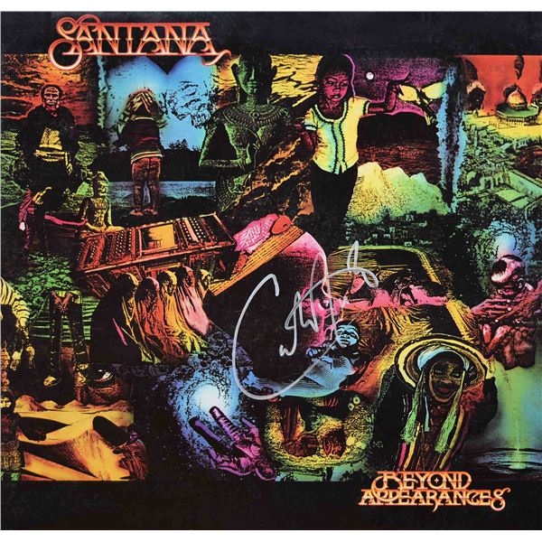 Santana signed Beyond Appearances album