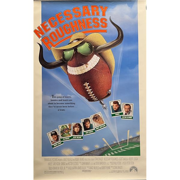 Necessary Roughness 1991 original movie poster
